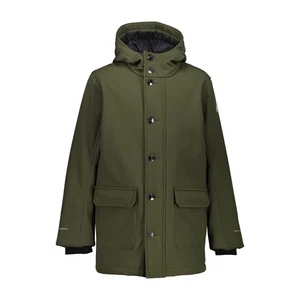 CMP Niños KID LONG JACKET FIX HOOD Verde Chaqueta Talla 140 - Imagen 1 de 1