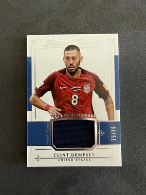 2018 Panini NT - Treasured Threads Clint Dempsey #TH-CD /99  - Image 1 of 2
