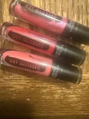 VICTORIA'S SECRET GET GLOSSED (MISCHIEF ,TOTALLY HOT, LOVE IT) 3 LIP GLOSS💝 - Image 1 of 3