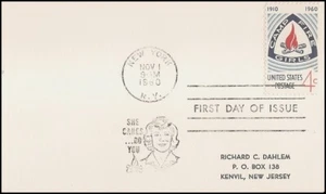 USA3 #1167 ADDR FIRST DAY CARD FDC Camp Fire Girls - Picture 1 of 1