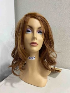 Medium 2B Soft Waves Curly Premium Synthetic Full Wig - Heat Safe NF-Julian - Picture 1 of 25