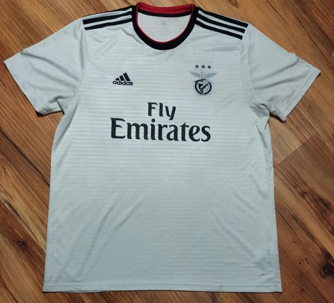 Benfica Away Football Shirt Jersey 2018 2019 Adidas Size XL Cover
