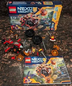 LEGO #70313 NEXO KNIGHTS - Moltor’s Lava Smasher, wie besehen mit Teilen Box Anleitung - Bild 1 von 2