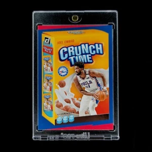 Joel Embiid 🪙 MVP 2020-21 NBA Donruss Crunch Time Insert Philadelphia 76ers #6 - Picture 1 of 2