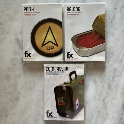 Faith Experiences FX DVD Lot: Belong, Faith, & Compassion, Christian, Rare HTF - Image 1 of 4