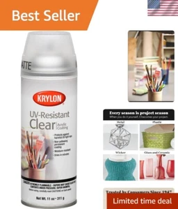 Moisture & UV Resistant 11 Oz Matte Acrylic Spray Paint for Indoor/Outdoor Use - Picture 1 of 8