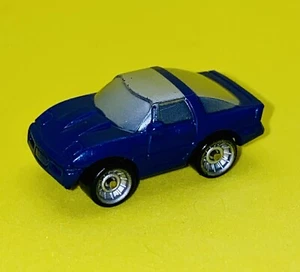 Vintage Maschinen Micro Blue Chevy Corvette Sportwagen 1988 NASTA - Bild 1 von 5