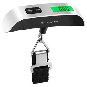 Electronic Backlit Luggage Scale with 110lb Capacity, .02lb Graduation - Picture 1 of 7