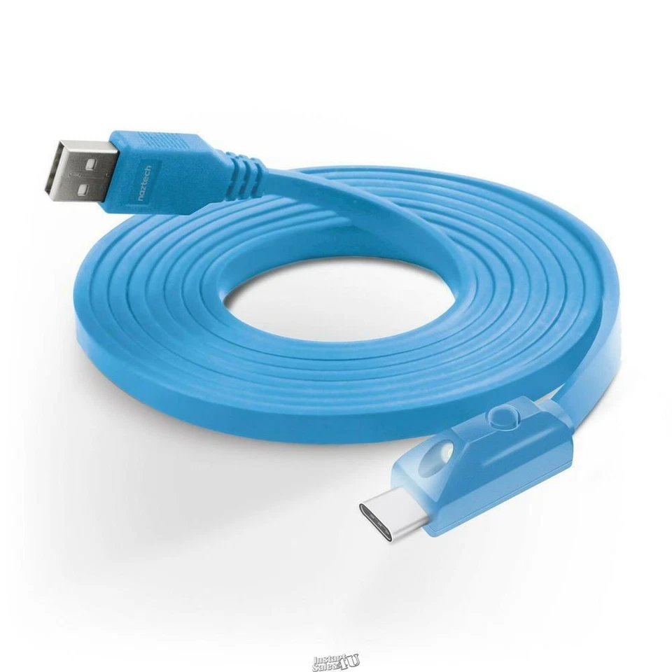Naztech-Lighted USB-C, 2.0 High Speed Charge & Sync Cable - w/LED Flashlight - Image 1 of 2