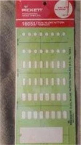 Pickett Chartpak 1605I Dual Inline Pattern Template NEU - Bild 1 von 1