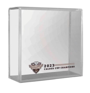 2023 AHL Copa Calder 2023 Campeones Hershey Bears Souvenir Hockey Disco Porta Cubo - Imagen 1 de 1