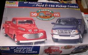 REVELL # 85-7654 FORD F-150 PICKUP COMBO 50TH ANNIVERSARY "NEU" 2 Kits F SERI - Bild 1 von 2