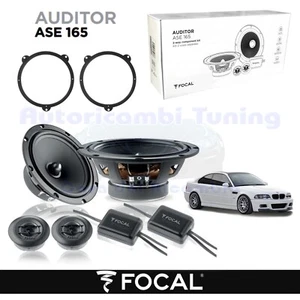 Casse Altoparlanti anteriori 165mm FOCAL AUDITOR ASE165 120w per BMW serie 3 E46 - Picture 1 of 12