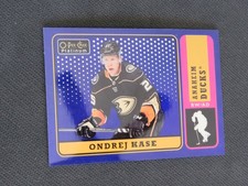 2018-19 OPC O-PEE-CHEE PLATINUM ONDREJ KASE R-44 #ed 89/149 RETRO BLUE RAINBOW