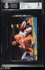 Eddie Guerrero BGS 8: 1998 Panini WCW/nWo Photocards Rookie Gisto