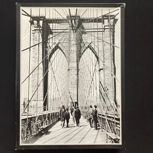 The Nice Card Company 2008 The Brooklyn Bridge 500 Piece Jigsaw Puzzle 18"x24" - Picture 1 of 6