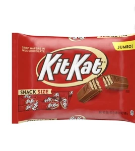 3 Pk Kit Kat Milk Chocolate Wafer Snack Size, Jumbo Bag, 20.1 oz - Picture 1 of 6