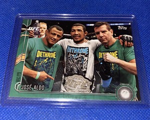 2015 Topps UFC CHRONICLES GREEN PARALLEL /288 JOSE ALDO