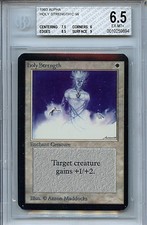 MTG Alpha Holy Strength BGS 6.5  Magic the Gathering WOTC card 9894