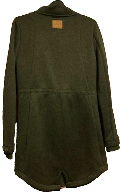 Abrigo gris de manga larga con bolsillos delanteros de O'Neil talla XS de A para dama Foto 1 de 4