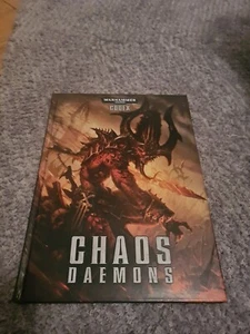 Codex Chaos Daemons Codex Army Book Giochi Hardback Workshop Warhammer 40k - Foto 1 di 2