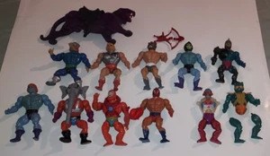 1980er MOTU MASTERS OF THE UNIVERSE HE-MAN / FIGUR HE-MAN SKELETOR PANTHOR LOT 10 - Bild 1 von 11