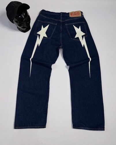 A BATHING APE (BAPE) Jeans vintage Bape Denim A Bathing Ape taglia M