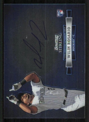 2012 Bowman Sterling Rookie AUTO #WR Wilin Rosario - Image 1 of 2