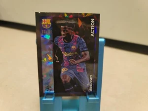 2021-22 Topps Merlin Heritage 97 UEFA UCL Ansu Fati Action Ice /99 SP  - Picture 1 of 6
