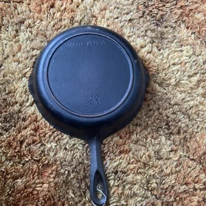 Vintage Ware 8 1/8" Inch Cast Iron Skillet No 5 Made In USA hunting camp stove - Picture 1 of 4
