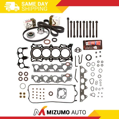 Head Gasket Set Timing Belt Kit Fit 98-02 Acura Honda 2.3L SOHC 16v - Image 1 of 4