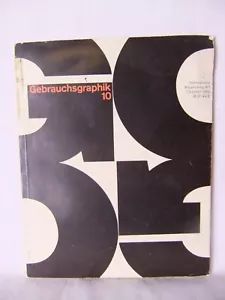 Gebrauchsgraphik 10. Oktober 1962 Internationale Werbung Kunst Zeitschrift - Bild 1 von 9