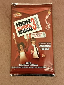1 Topps High School Musical 3 Senior Year Card & Sticker Fun Pack - Disney - NEU - Bild 1 von 2