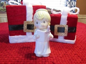 Precious Moments Singing Boy Angel Harp Vintage Jonathan & David 1980 - Picture 1 of 9