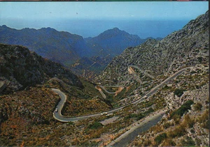 POSTAL CARRETERA SA CALOBRA MALLORCA ISLAS BALEARES POSTCARD POSTKARTE   CC02302 - Picture 1 of 1
