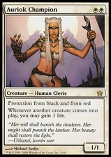 Magic the Gathering MTG Auriok Champion (3) Fifth Dawn   MP