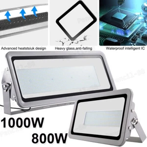 500W 800W 1000W LED Flood Light Outdoor Stadium Soccer Field Arena Spotlight - Picture 1 of 27