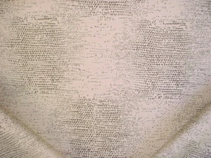 1Y Prelle & Cie 69086 Peau de Lezard Grey Reptile Drapery Upholstery Fabric - Picture 1 of 3
