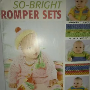So-Bright Romper Sets, Leisure Arts - Crochet Patterns - Picture 1 of 4