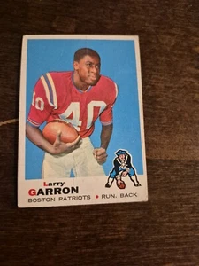 1969 Topps Larry Garron Boston Patriots - Picture 1 of 2