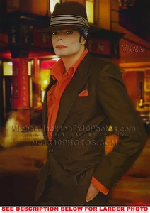 MICHAEL JACKSON You  ROCK MY  WORLD (1) RARE 8x10 PHOTO - Picture 1 of 1