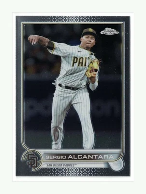 2022 Topps Chrome Update Series - Sergio Alcantara #USC162 - Image 1 of 3