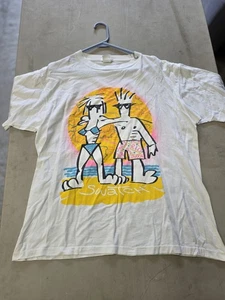 Vintage Original Swatch T Shirt Gr. M Medium Strand Badeanzug Szene - Bild 1 von 8