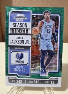 2023-24 Panini Contenders Optic JAREN JACKSON JR *GREEN PULSAR PRIZM* /25 - Picture 1 of 6