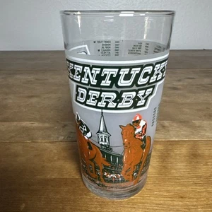 1980 Kentucky Derby Mint Julep Churchill Downs Official Cocktail Glass Barware - Imagen 1 de 11