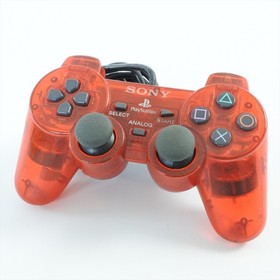 PS2 DUAL SHOCK 2 Analog Controller SCPH-10010 Crimson Red Playstation China 2483