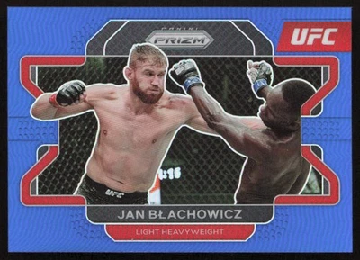 2022 Panini Prizm UFC Blue Prizms #/199 Jan Blachowicz #43 - Image 1 of 2