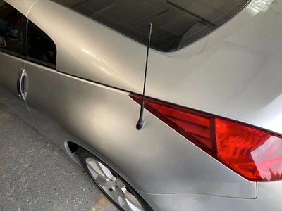 16" inch Antenna Black Rubber Mast Power Radio AM/FM for Nissan 350Z 2003-2009 - Image 1 of 4