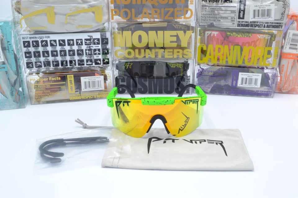 Оригинальные солнцезащитные очки PIT VIPER — НОВЫЕ/ПОДЛИННЫЕ с коробкой — несколько вариантов - Изображение 1 из 1