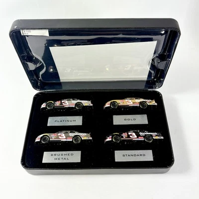 1/64 ACTION Race Fans #3 DALE EARNHARDT RCR 2001 GOODWRENCH Gold Platinum 4 Set - Image 1 of 3